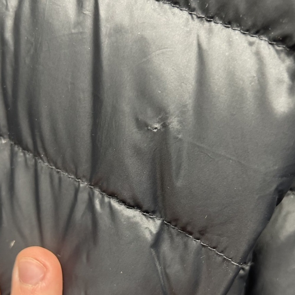 Eddie Bauer Mens Size 2XL Gray Long Sleeve EB650 Down Full Zip Puffer Jacket - Picture 4 of 7